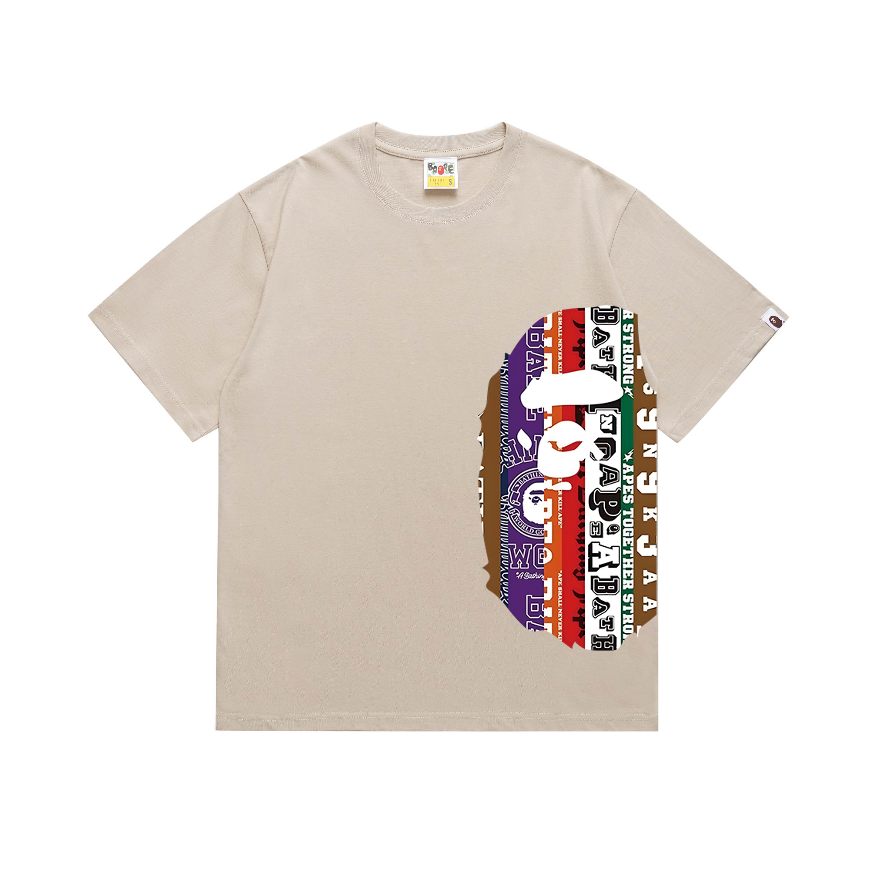 BAPE Ape Head Short Sleeve T-Shirt Style 1319