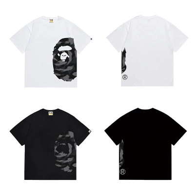BAPE Ape Head Short Sleeve T-Shirt Style 1321 01