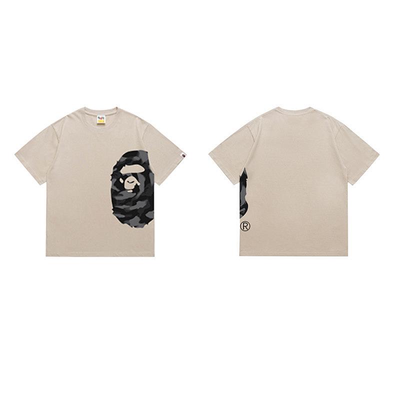 BAPE Ape Head Short Sleeve T-Shirt Style 1321