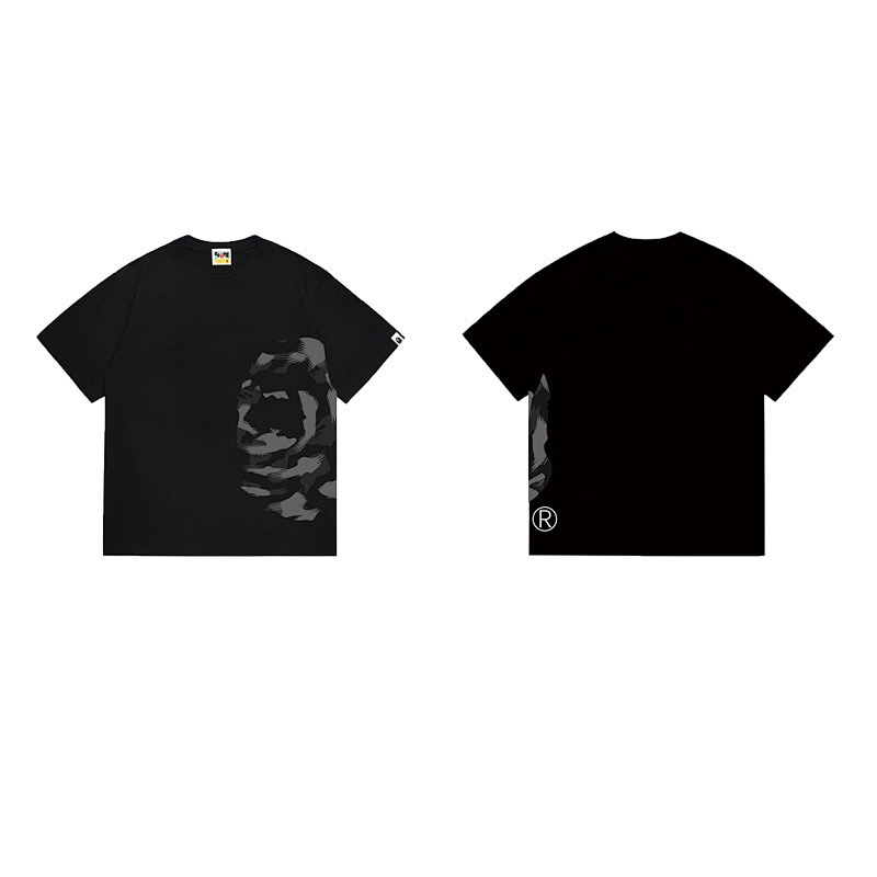BAPE Ape Head Short Sleeve T-Shirt Style 1321