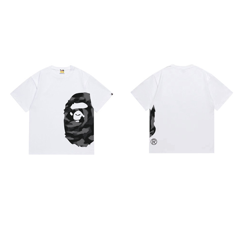 BAPE Ape Head Short Sleeve T-Shirt Style 1321