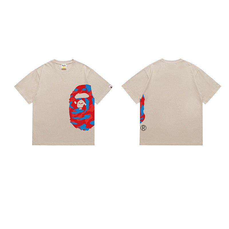 BAPE Ape Head Short Sleeve T-Shirt Style 1322