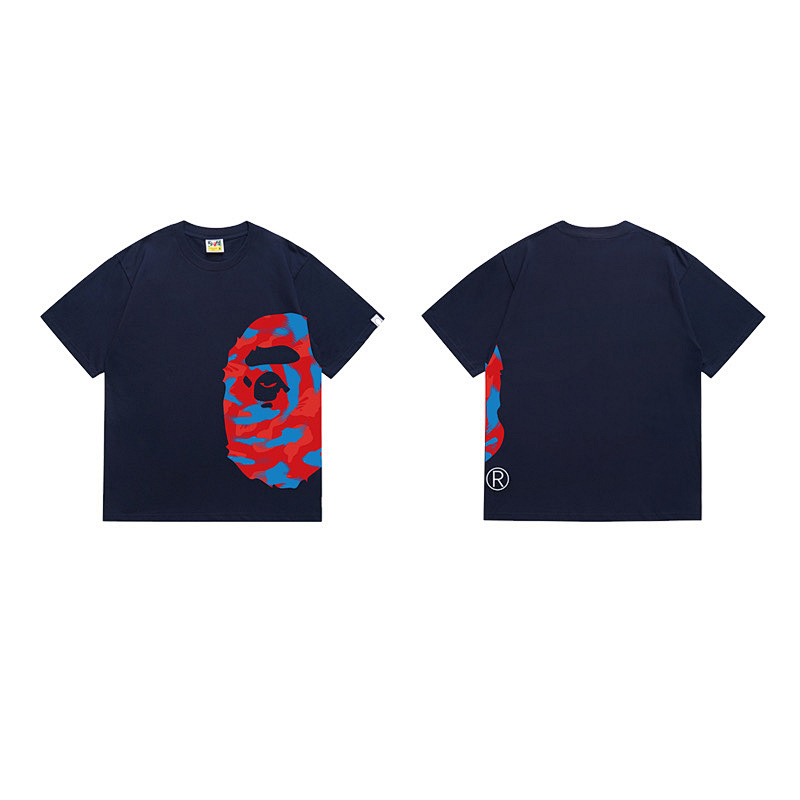 BAPE Ape Head Short Sleeve T-Shirt Style 1322