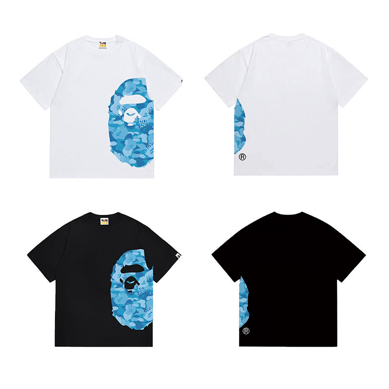 BAPE Ape Head Short Sleeve T-Shirt Style 1323