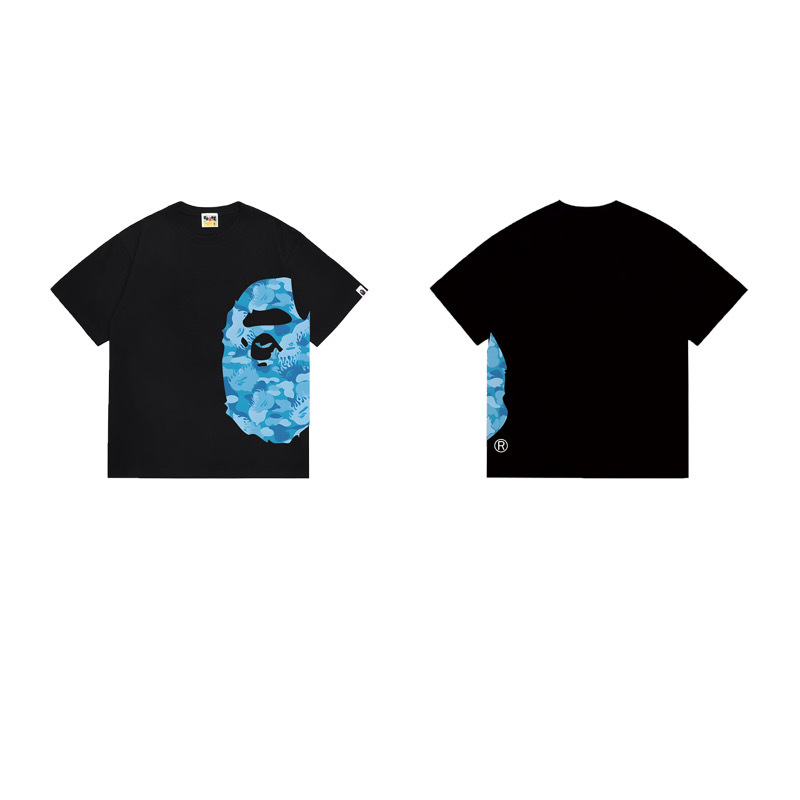 BAPE Ape Head Short Sleeve T-Shirt Style 1323