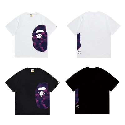 BAPE Ape Head Short Sleeve T-Shirt Style 1325 01