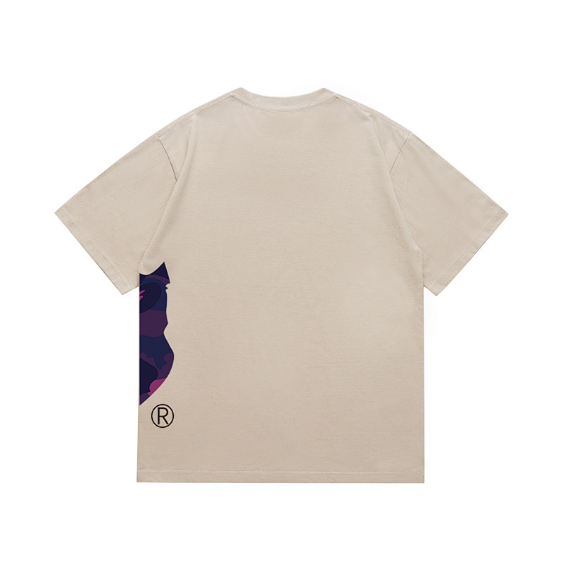 BAPE Ape Head Short Sleeve T-Shirt Style 1326