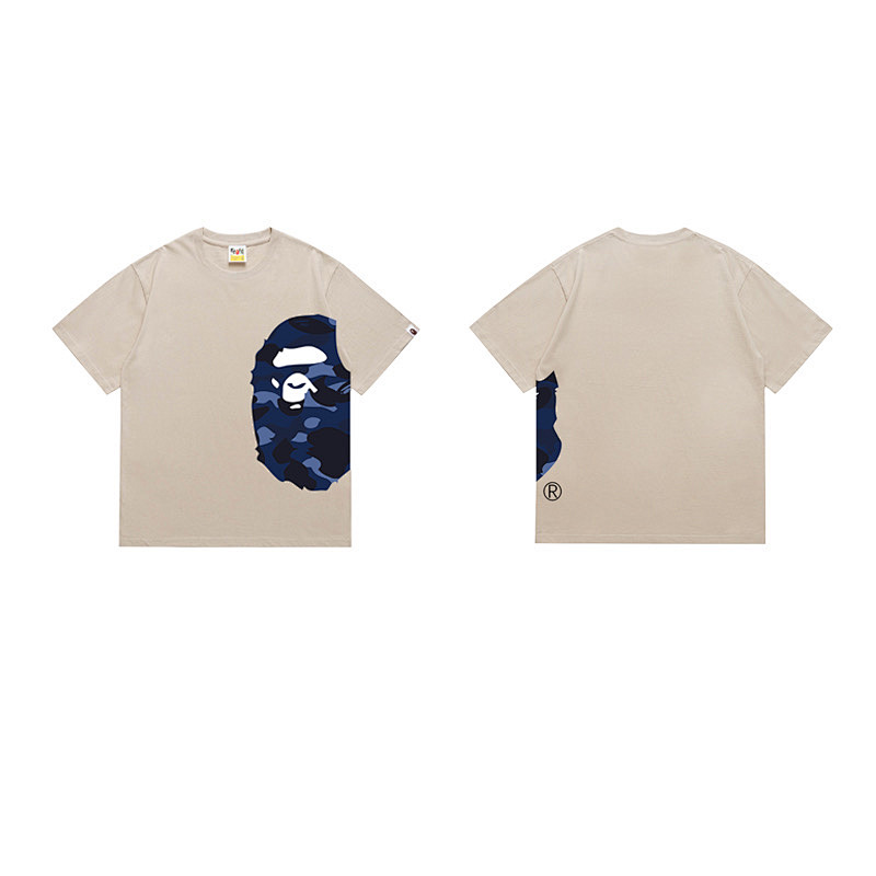 BAPE Ape Head Short Sleeve T-Shirt Style 1327