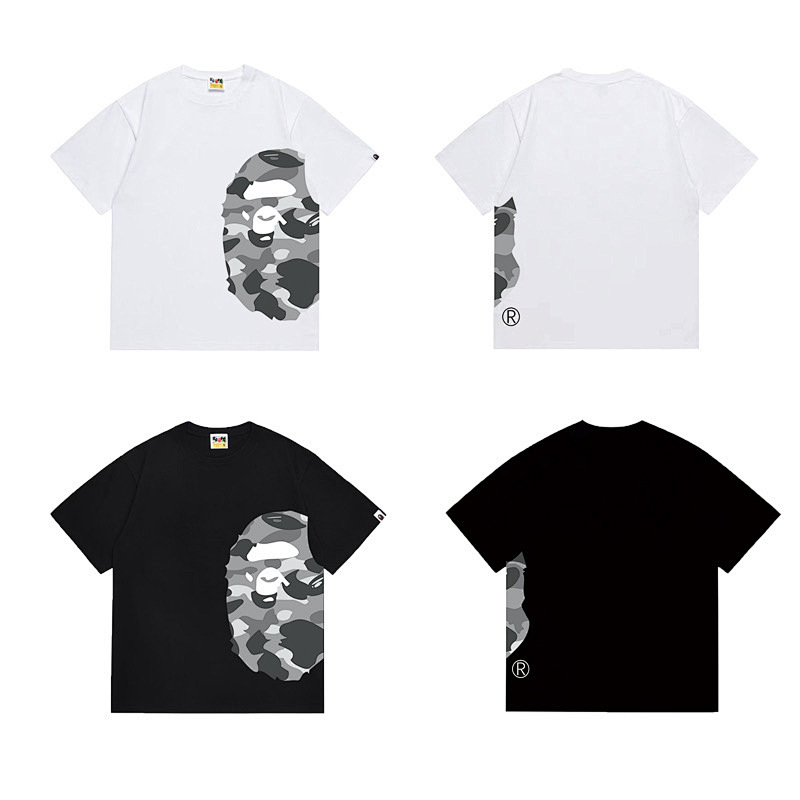 BAPE Ape Head Short Sleeve T-Shirt Style 1328