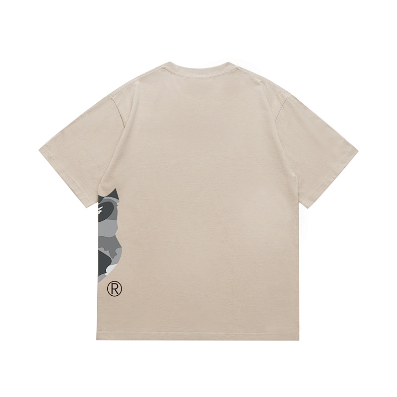 BAPE Ape Head Short Sleeve T-Shirt Style 1328