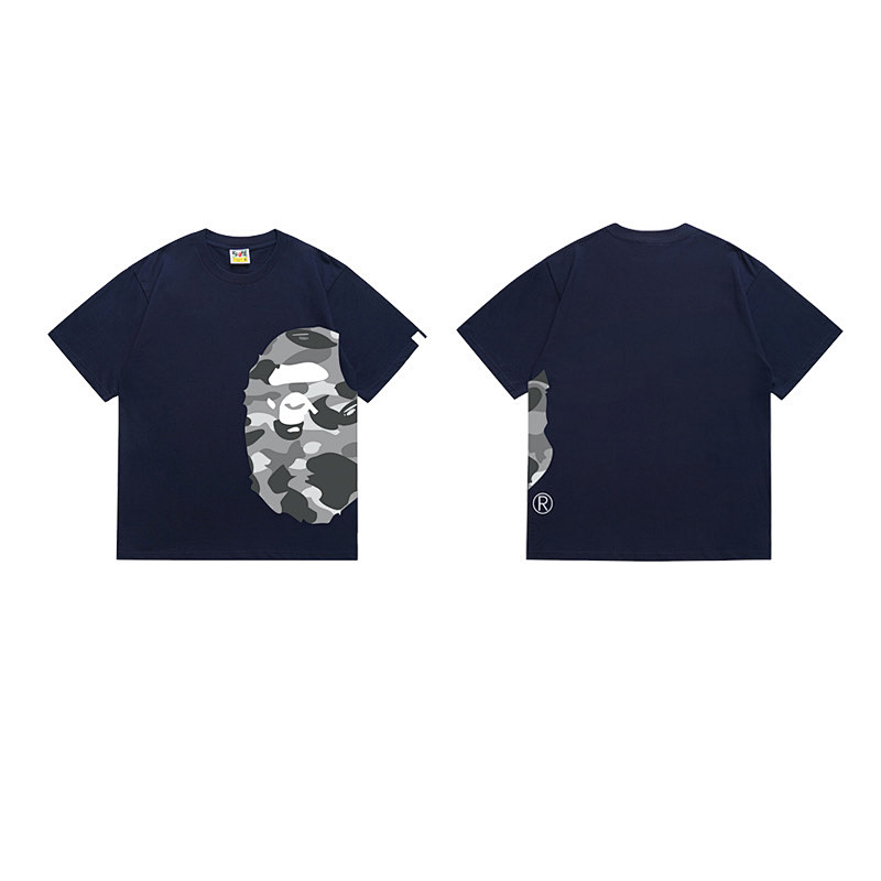 BAPE Ape Head Short Sleeve T-Shirt Style 1328