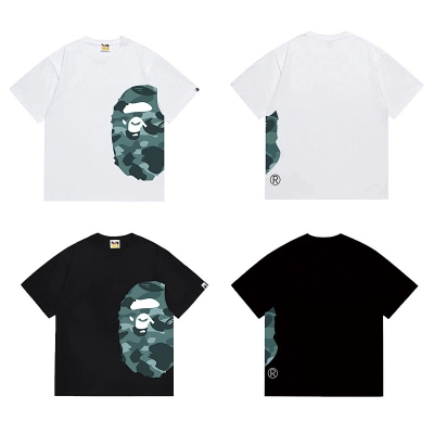 BAPE Ape Head Short Sleeve T-Shirt Style 1329 01