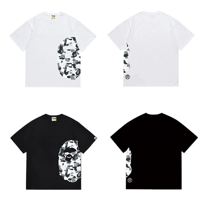BAPE Ape Head Short Sleeve T-Shirt Style 1332 01