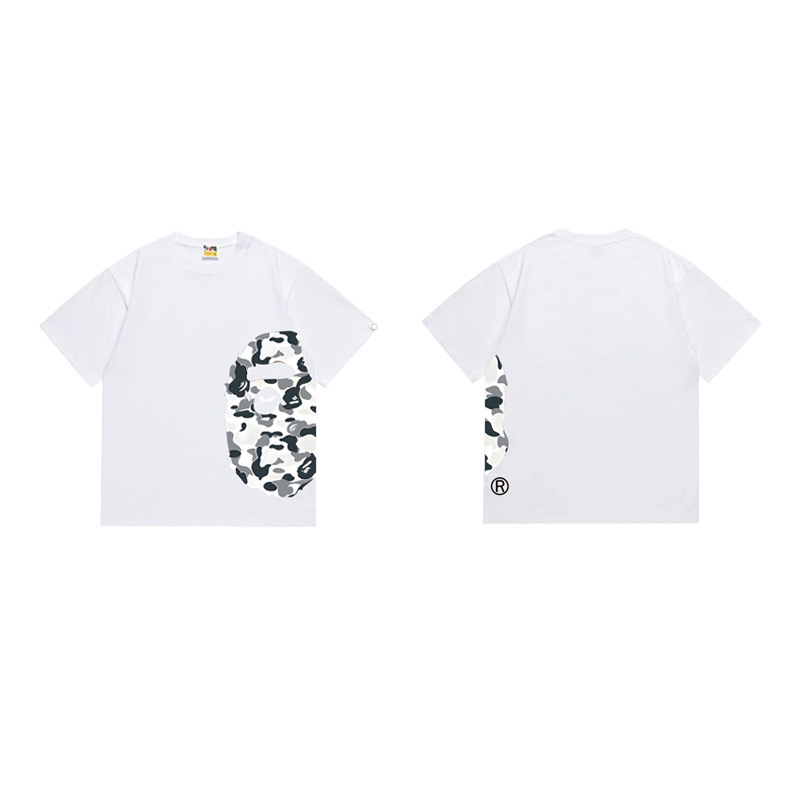 BAPE Ape Head Short Sleeve T-Shirt Style 1332