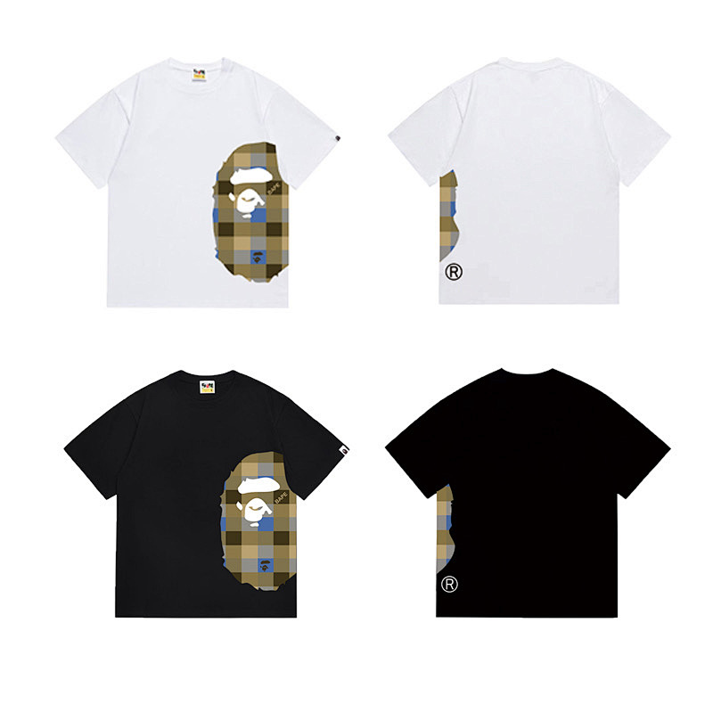 BAPE Ape Head Short Sleeve T-Shirt Style 1333