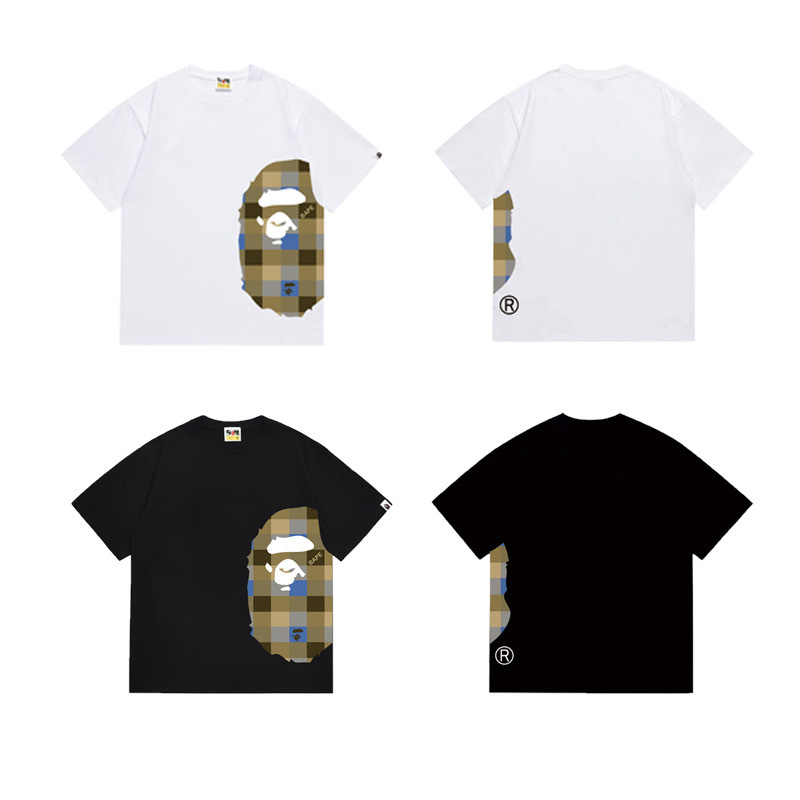 BAPE Ape Head Short Sleeve T-Shirt Style 1333