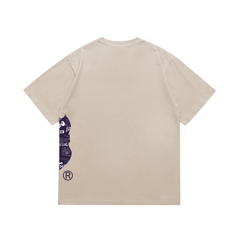 BAPE Ape Head Short Sleeve T-Shirt Style 1335