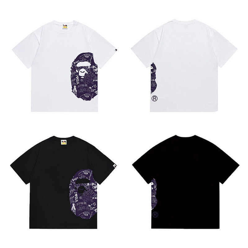 BAPE Ape Head Short Sleeve T-Shirt Style 1335