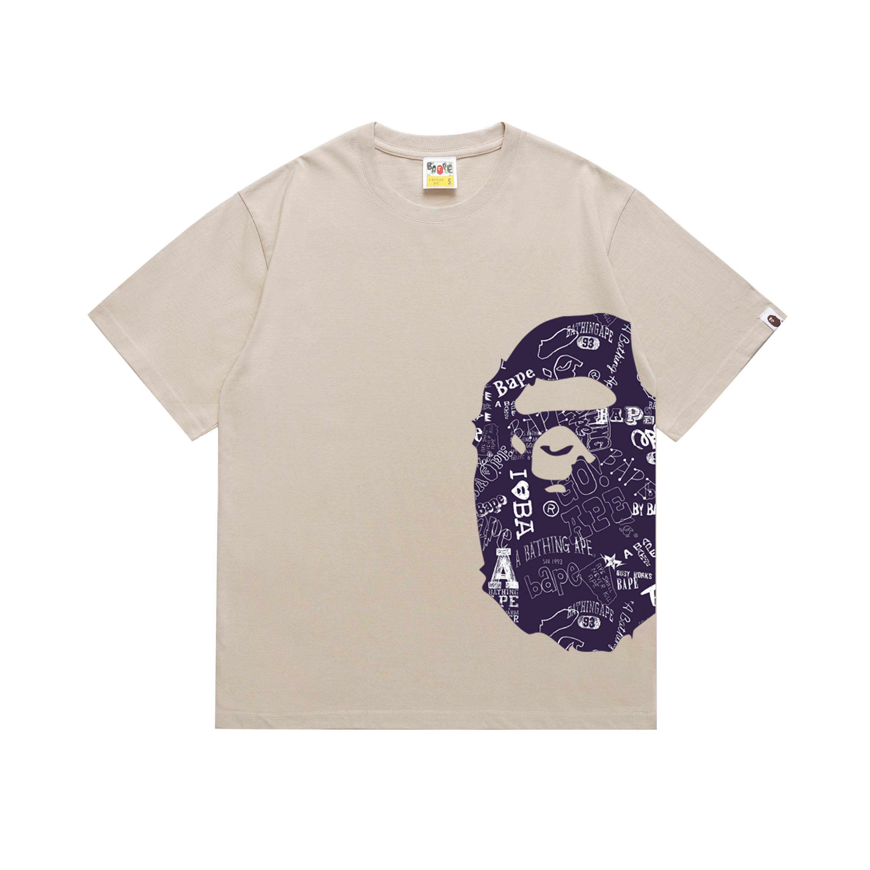 BAPE Ape Head Short Sleeve T-Shirt Style 1335