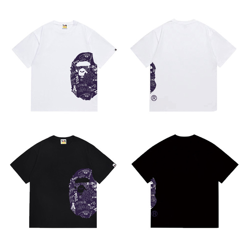 BAPE Ape Head Short Sleeve T-Shirt Style 1335