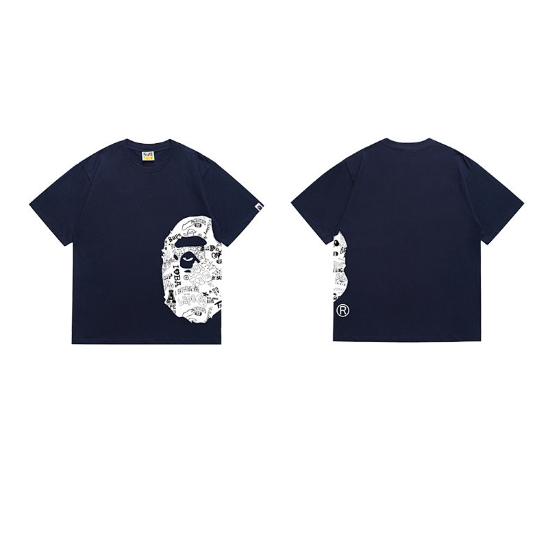 BAPE Ape Head Short Sleeve T-Shirt Style 1336