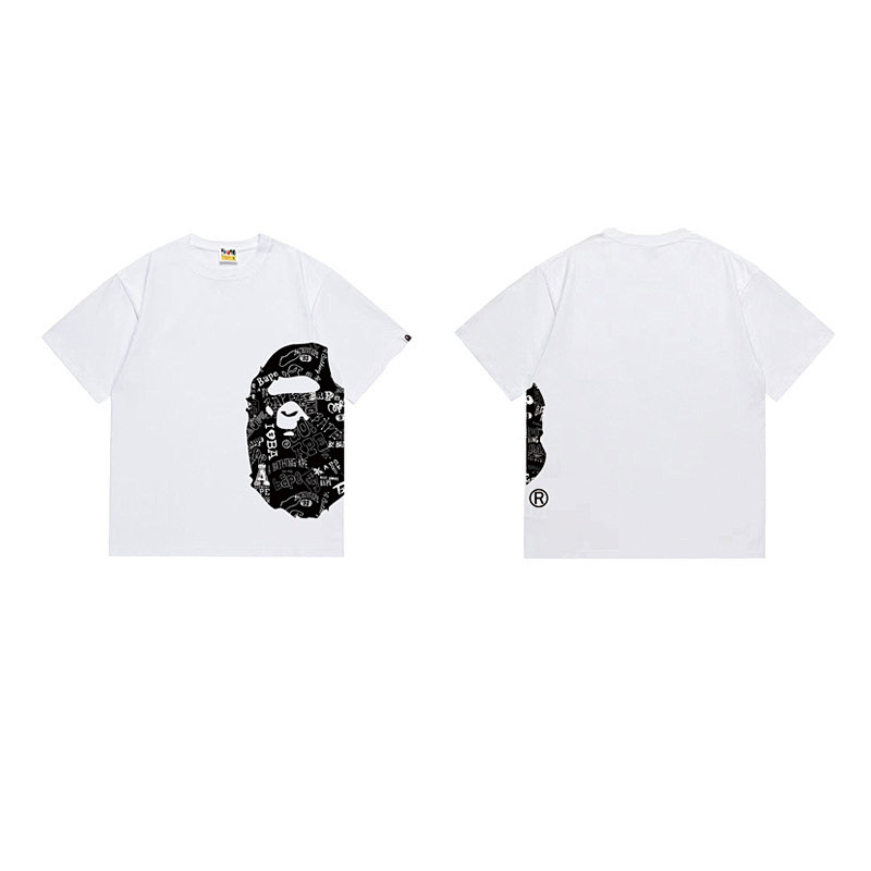 BAPE Ape Head Short Sleeve T-Shirt Style 1336