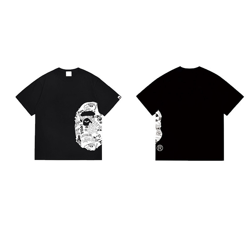 BAPE Ape Head Short Sleeve T-Shirt Style 1336