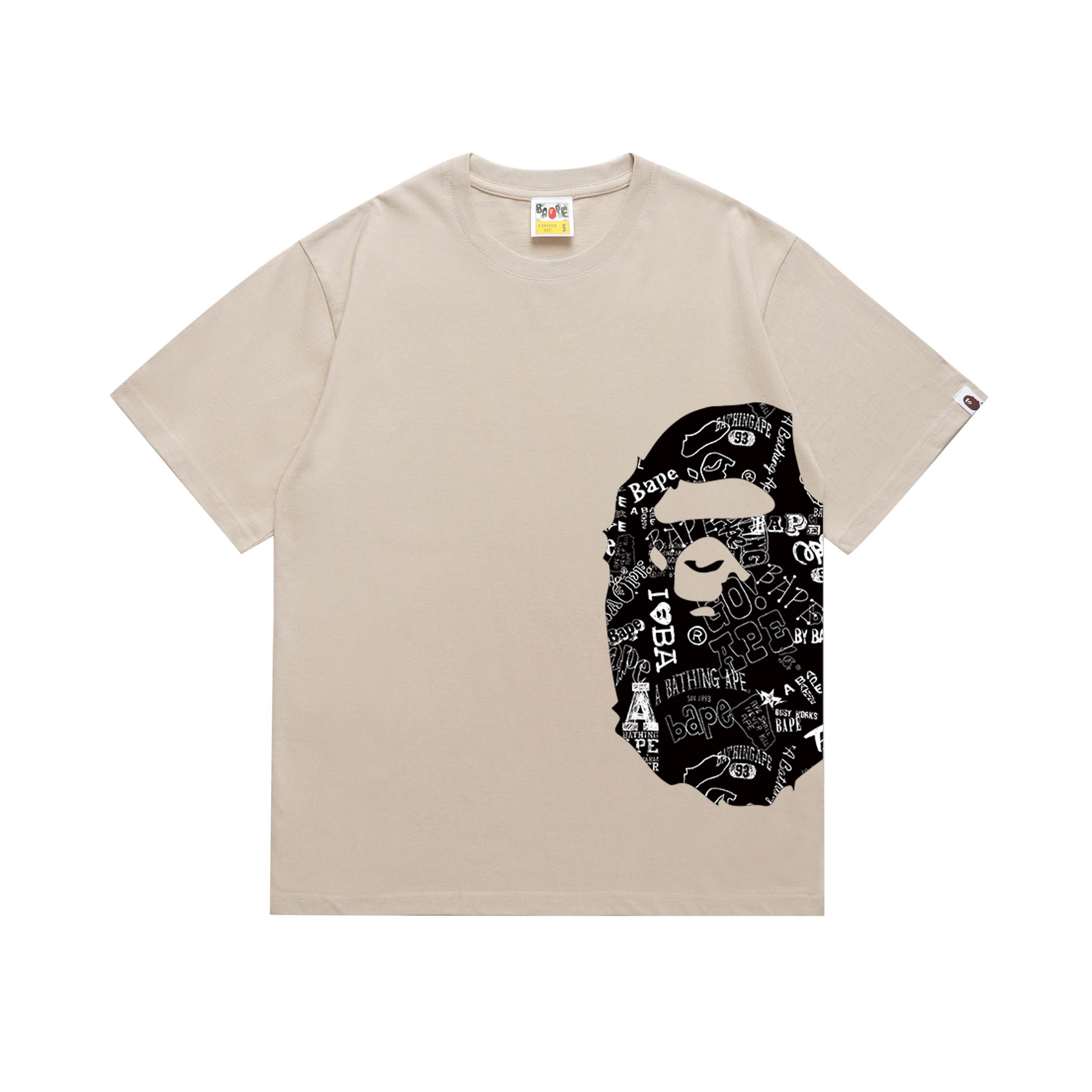 BAPE Ape Head Short Sleeve T-Shirt Style 1336