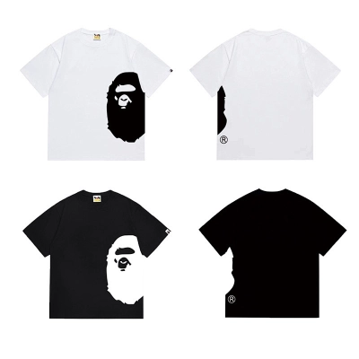 BAPE Ape Head Short Sleeve T-Shirt Style 1338 01