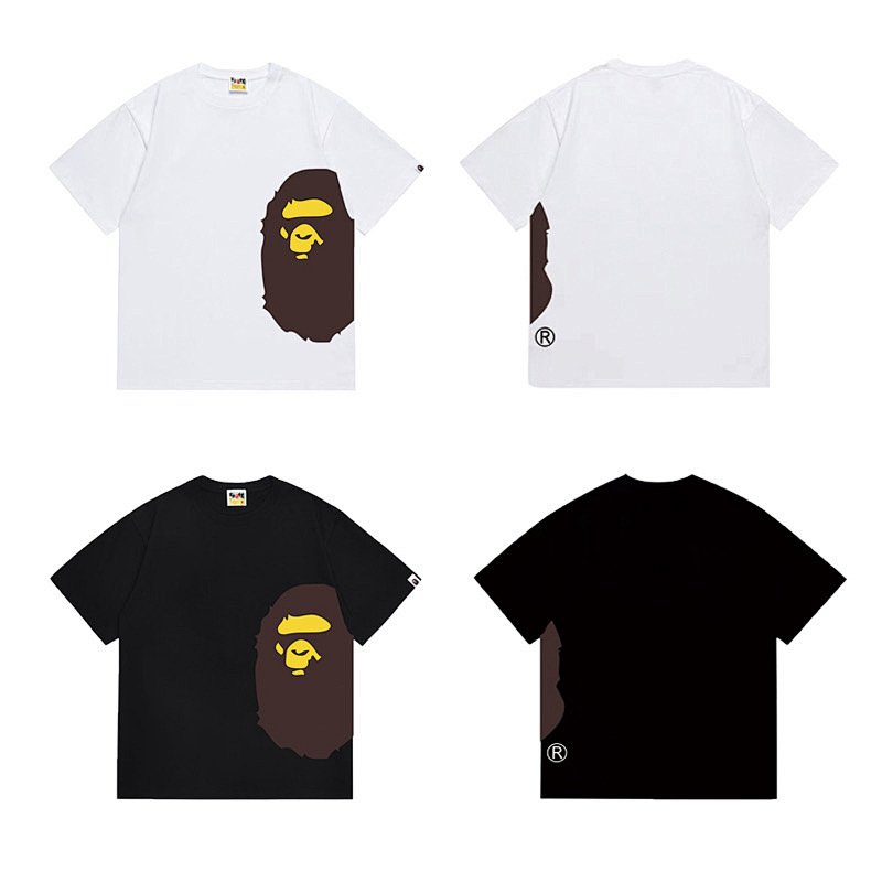 BAPE Ape Head Short Sleeve T-Shirt Style 1339