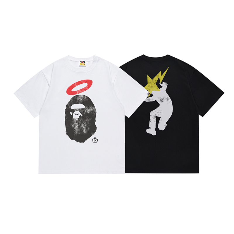 BAPE Ape Head Short Sleeve T-Shirt Style 142