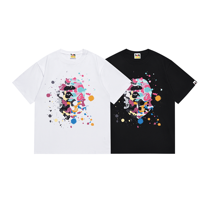 BAPE Ape Head Short Sleeve T-Shirt Style 143