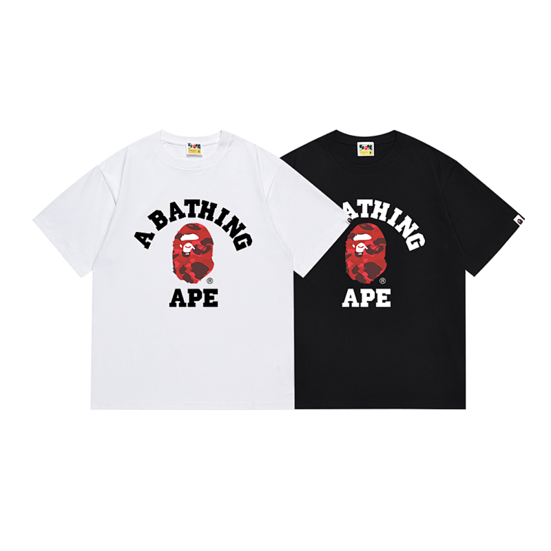 BAPE Ape Head Short Sleeve T-Shirt Style 153