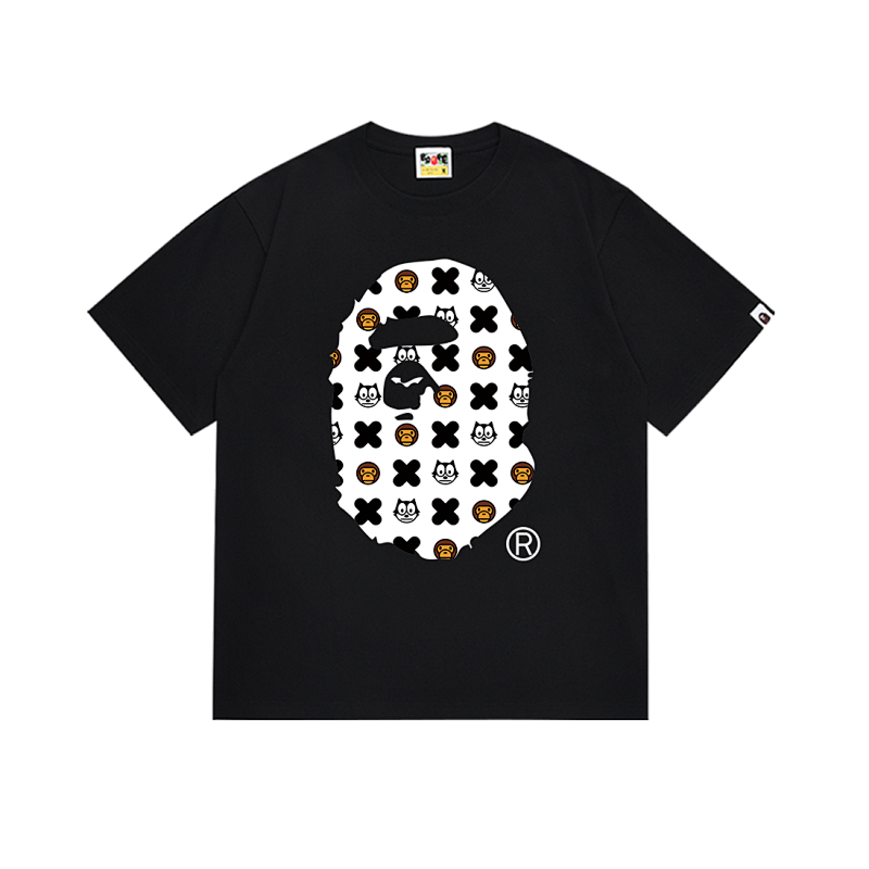 BAPE Ape Head Short Sleeve T-Shirt Style 156