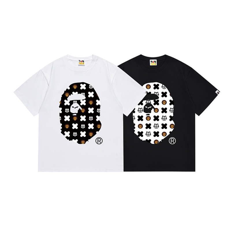 BAPE Ape Head Short Sleeve T-Shirt Style 156