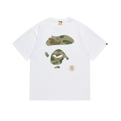 BAPE Ape Head Short Sleeve T-Shirt Style 159 01