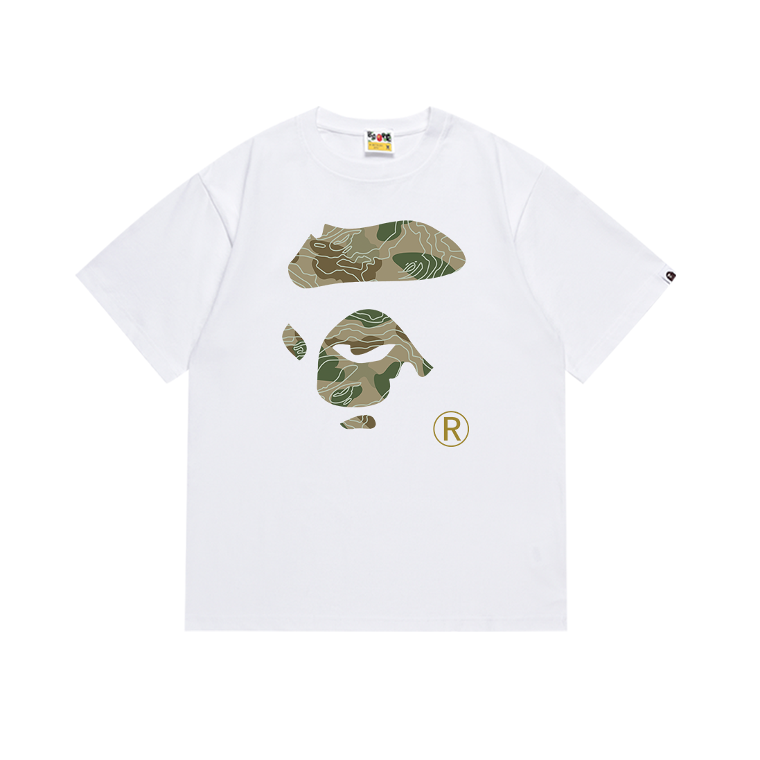 BAPE Ape Head Short Sleeve T-Shirt Style 159
