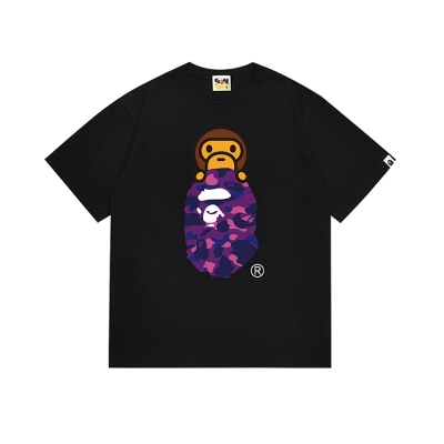 BAPE Ape Head Short Sleeve T-Shirt Style 168 01