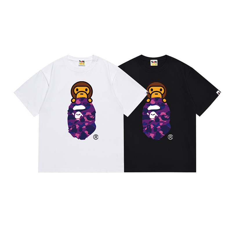 BAPE Ape Head Short Sleeve T-Shirt Style 168