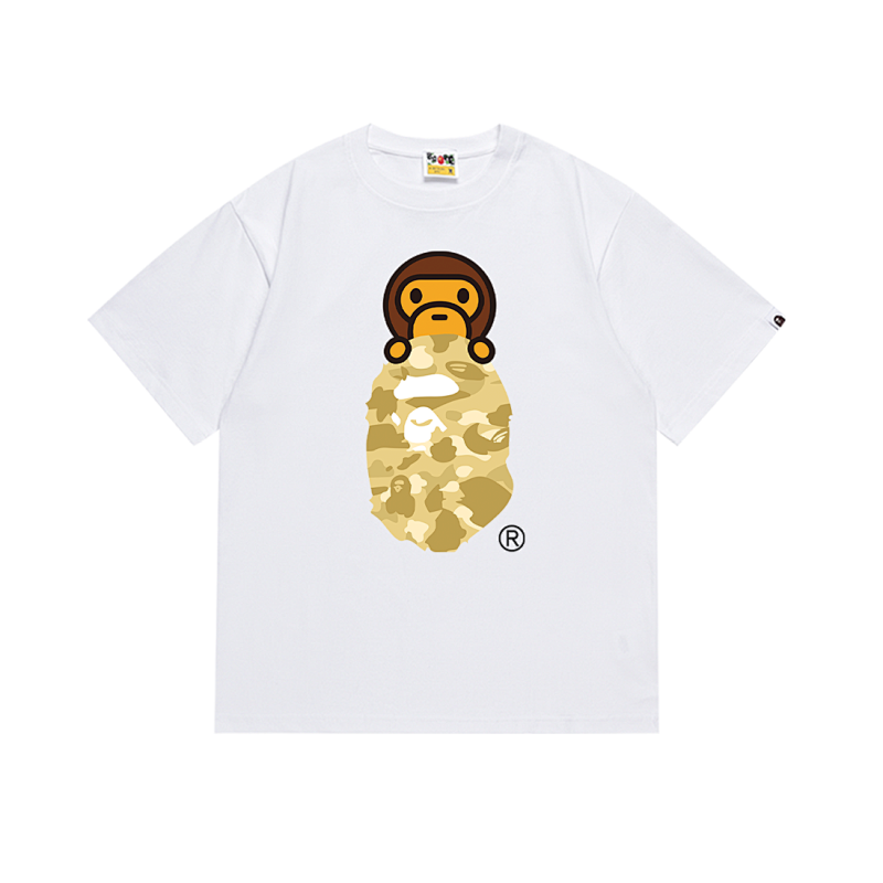 BAPE Ape Head Short Sleeve T-Shirt Style 168