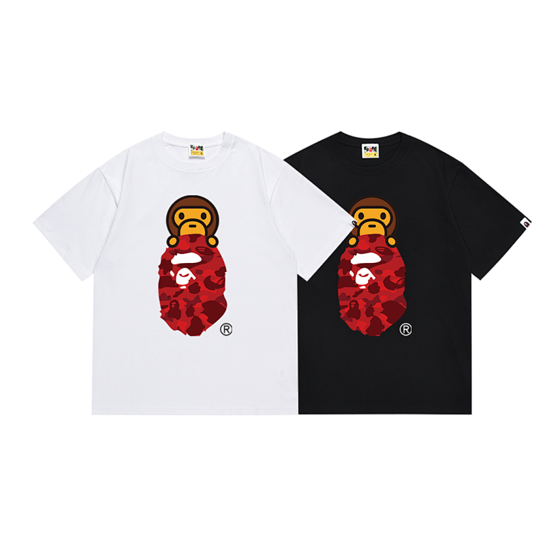 BAPE Ape Head Short Sleeve T-Shirt Style 168