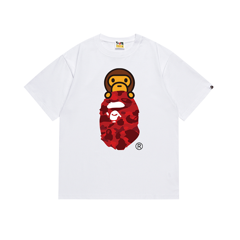 BAPE Ape Head Short Sleeve T-Shirt Style 168