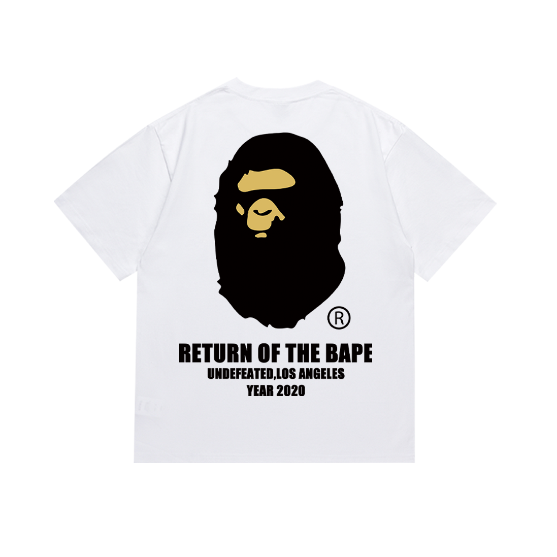 BAPE Ape Head Short Sleeve T-Shirt Style 170