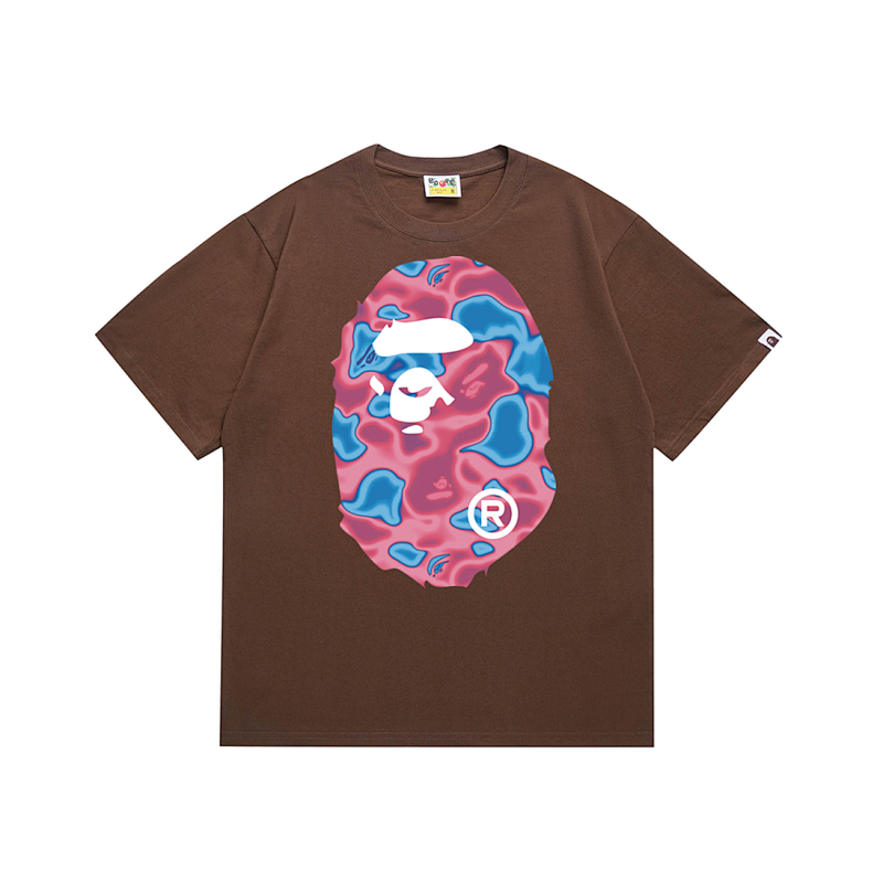 BAPE Ape Head Short Sleeve T-Shirt Style 174