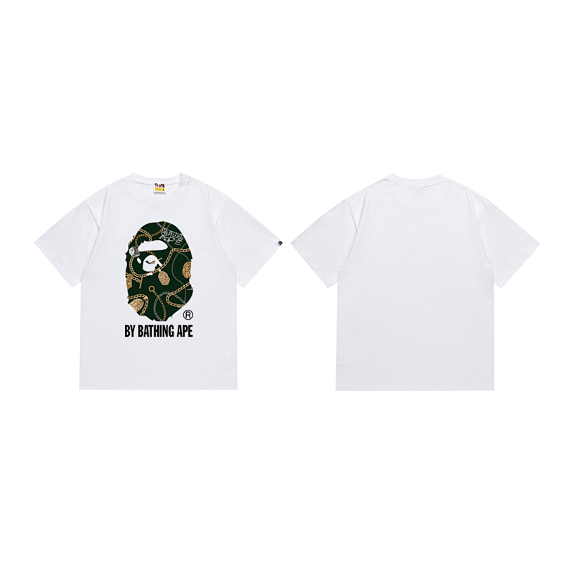 BAPE Ape Head Short Sleeve T-Shirt Style 176
