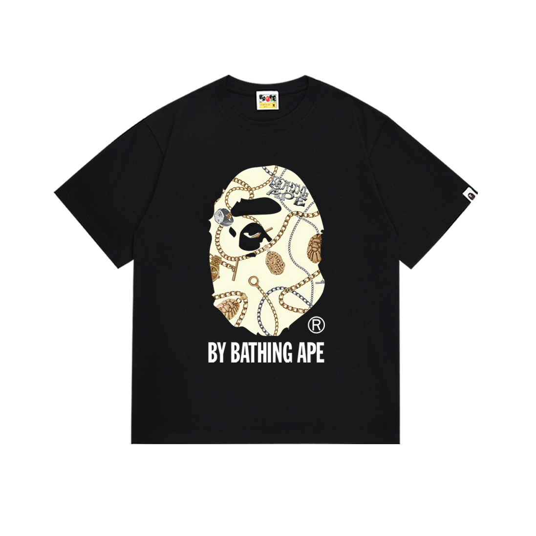 BAPE Ape Head Short Sleeve T-Shirt Style 176