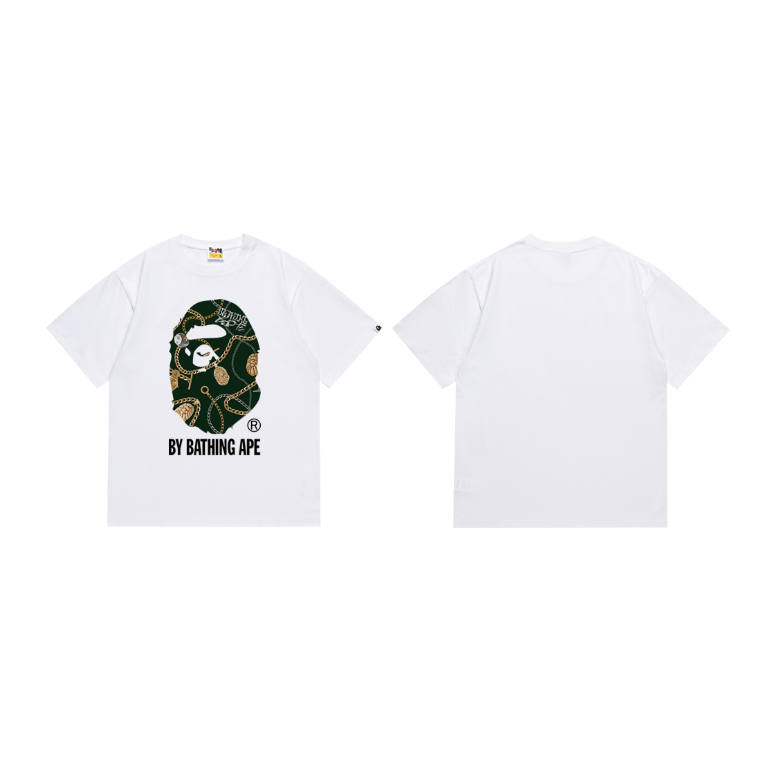BAPE Ape Head Short Sleeve T-Shirt Style 176