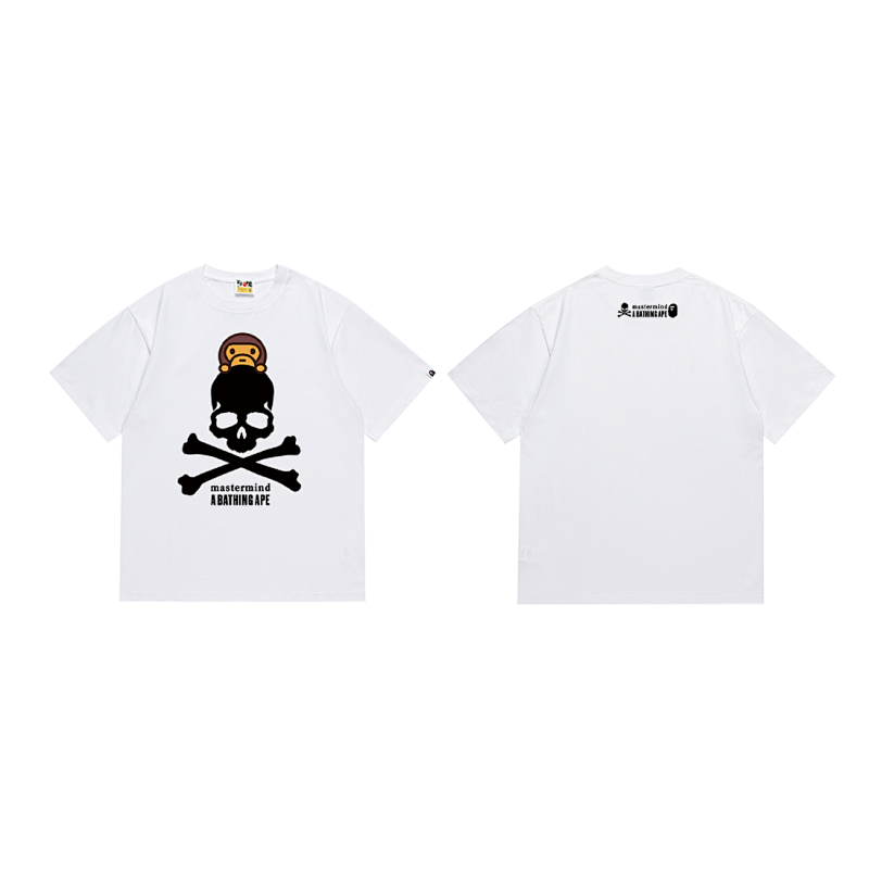 BAPE Ape Head Short Sleeve T-Shirt Style 177
