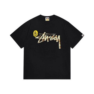 BAPE Ape Head Short Sleeve T-Shirt Style 182 01