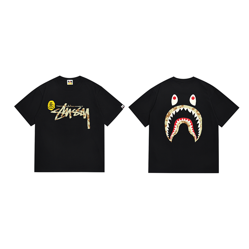 BAPE Ape Head Short Sleeve T-Shirt Style 182